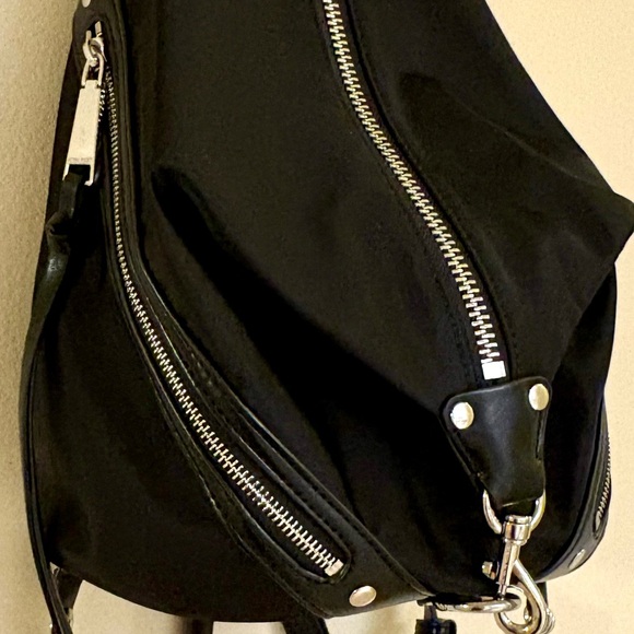 REBECCA MINKOFF NWOT Backpack with Dust Bag and Silver Hardware, No Callouts - Picture 7 of 14